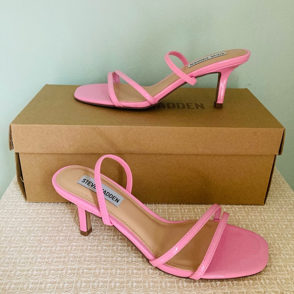 Pink Steve Madden Sandals Size 7.5